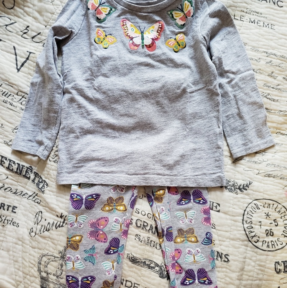 Carters butterfly outfit